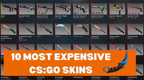 The Most Expensive CS:GO Skins (2024) RANKED - NeuralGamer