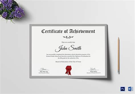 Certificate Templates For School | Best Template Ideas