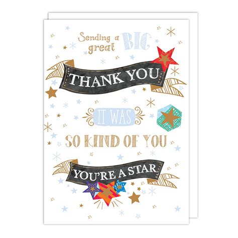 Ling Design, Ltd. - Big Thank You Card #LNQ0377