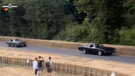 Mustang and Charger recreate classic Bullitt chase at Goodwood