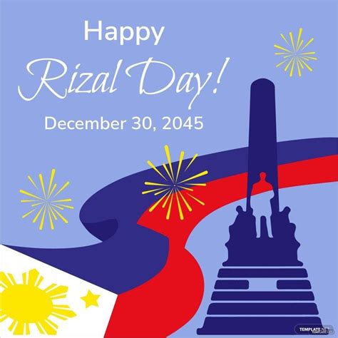 Rizal Day Wishes Vector in EPS, Illustrator, JPG, PSD, PNG, SVG ...