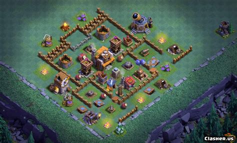 [Builder Hall 5] TH5 Trophy/Farm base v7 [With Link] [1-2020] - Trophy ...