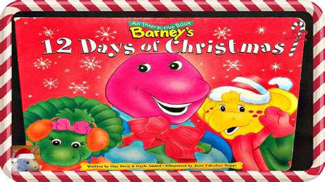 BARNEY "BARNEY'S 12 DAYS OF CHRISTMAS" - Read Aloud - Story book for ...