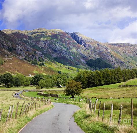 Winding Road, Langdale Valley, English Lake District, Uk Photograph by ...