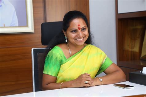 Kalvakuntla Kavitha is an Ex-MP and Telangana Rashtra Samithi party ...