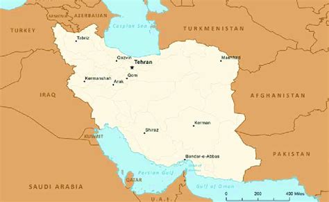 22 Location of Shiraz on the map of Iran. Source: U.S. Energy ...