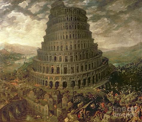 The Tower Of Babel Painting