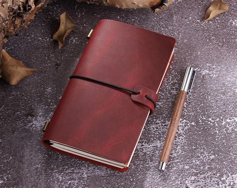 Weekly Planner Notebook Leather Planner Monthly Agenda - Etsy