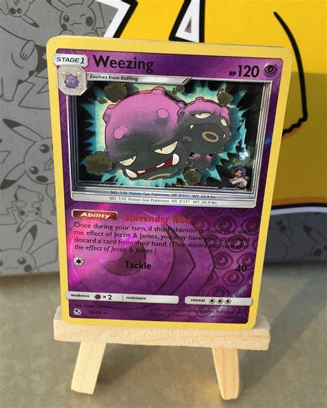 Weezing Pokémon 3D Card READY TO SHIP | Etsy