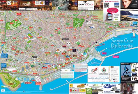 Mapa De Santa Cruz De Tenerife | Mapa