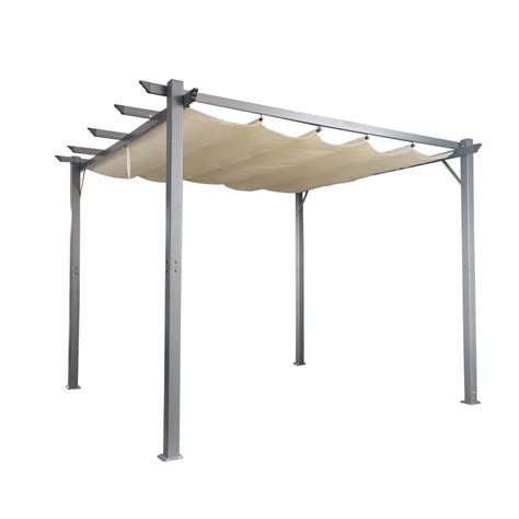 Cloud Mountain Inc. Metal Pergola with Canopy & Reviews | Wayfair