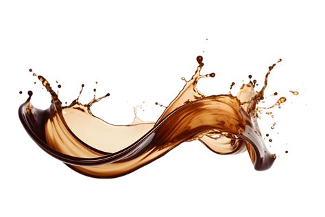 coffee splash isolated on a transparent background 27182269 PNG