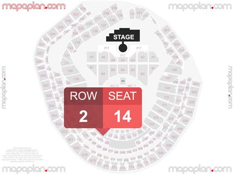 New York Citi Field detailed interactive seating chart with seat & row ...