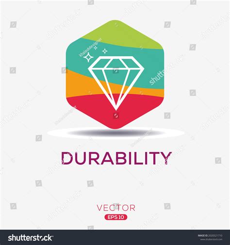 Creative Durability Icon Vector Sign Stock Vector (Royalty Free ...