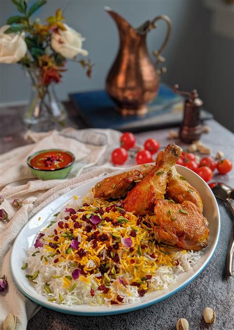 Zereshk Polo - Saffron barberry rice pilaf - The Caspian Chef