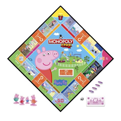 Monopoly Junior Peppa Pig Edition Board Game — Toycra