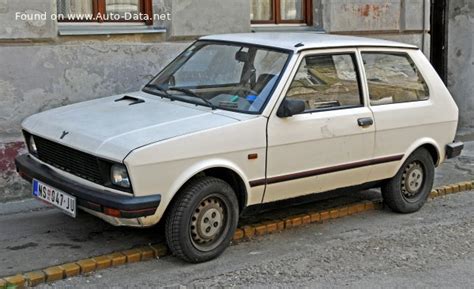 1990 Zastava Yugo Koral 0.9 (45 KM) | Dane techniczne, Zużycie paliwa ...