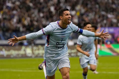 Photos: Ronaldo scores twice in Saudi reunion with Messi | Football ...