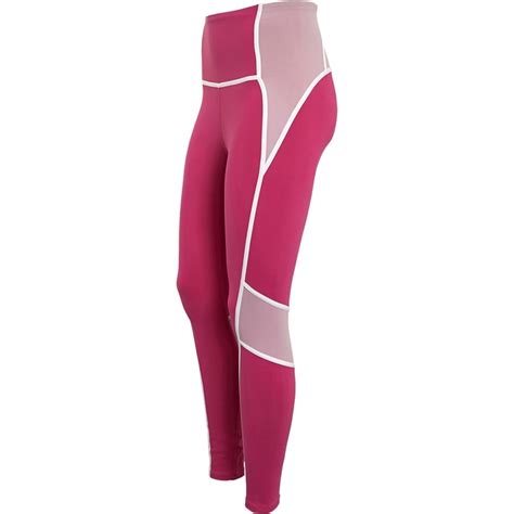 Buy Reebok Womens Lux Speedwick High Waisted Colourblock Tight Leggings ...