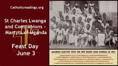 St Charles Lwanga and Companions - Martyrs of Uganda - Feast Day - June ...