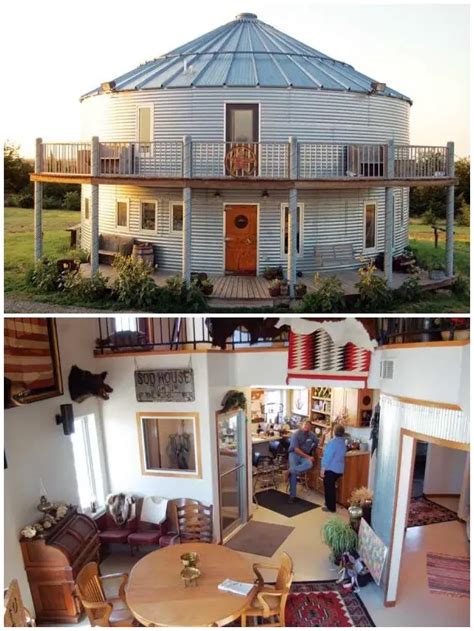 A Home In A Grain Bin - The Homestead Survival