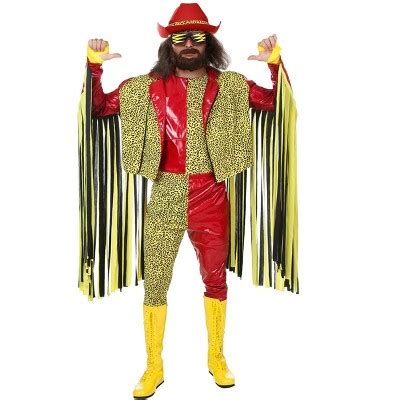 Halloweencostumes.com Medium Men Macho Man Randy Costume Adult Wwe ...