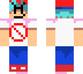 (FNF series) Boyfriend | Minecraft Skin