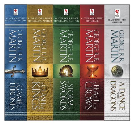 George R. R. Martin's A Game of Thrones 5-Book Boxed Set (Song of Ice ...