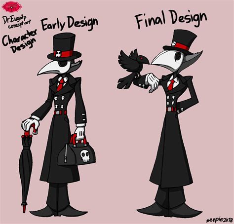 Hazbin Hotel OC: Early and Final Art Design Comparison | Hazbin Hotel ...