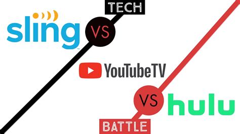 Sling TV VS YouTube TV VS Hulu + LIVE TV - YouTube