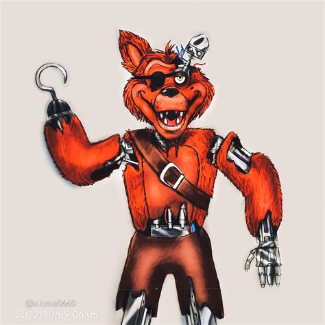 Dibujo de withered foxy (Versión "realista") | FNaF Amino [ Español ] Amino