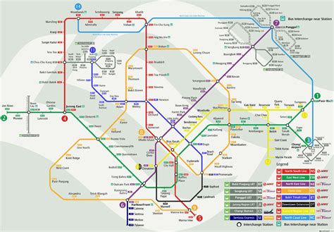 Singapore MRT (Mass Rapid Transit) Map - Vendy's Journal of Life Vendy ...