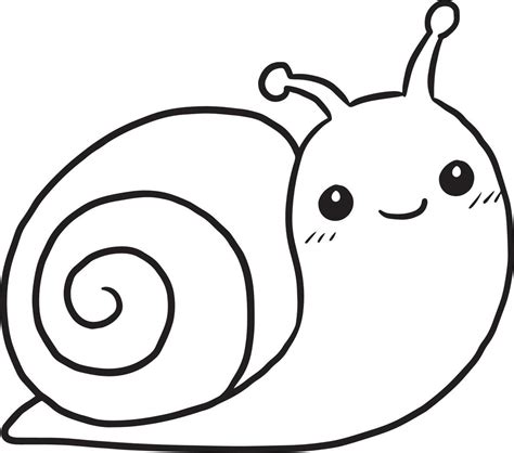 Snail Coloring Pages