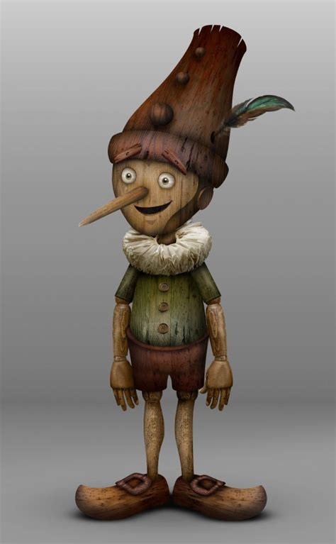 Pinocchio / Character Concept Art by Àlex Monge Tv Movie Pinocchio ...