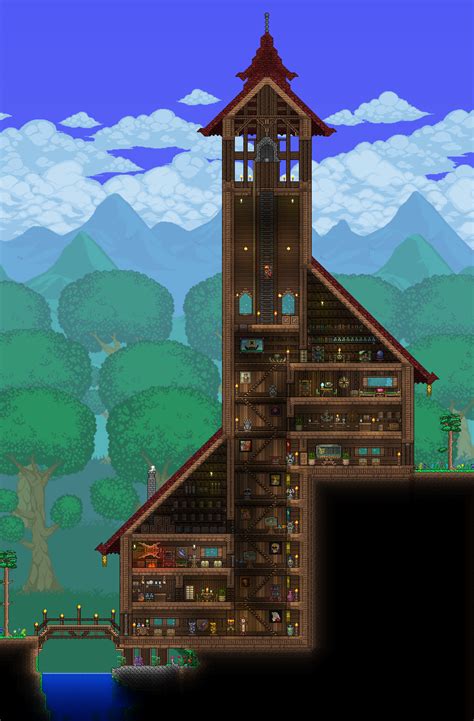 Terraria House - post | Terraria house design, Terraria house ideas ...