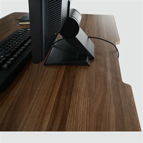 Standing Desk - Cable Management | Desk, Chrome frame, Sit to stand