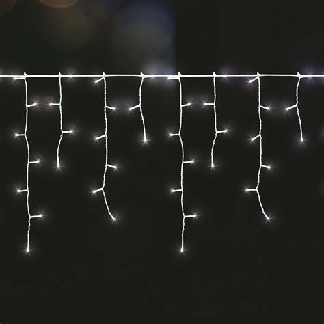 Lytworx 300 White LED Solar Icicle Lights - Bunnings Australia