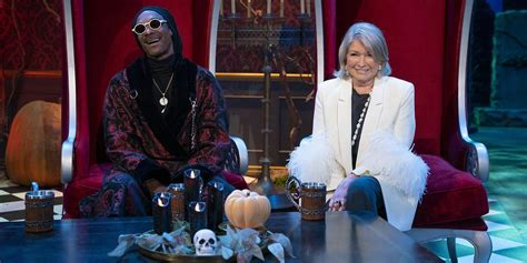 Snoop Dogg & Martha Stewart Team Up in Trailer for Halloween Baking ...