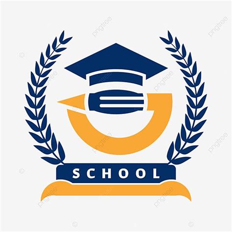 School Logo Vector Design Images, School Logo, School, Student ...