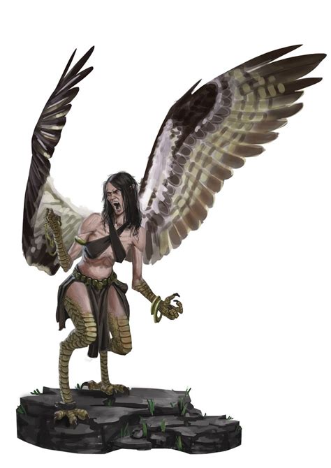 harpy by SrIonart on DeviantArt | Fantasy creatures, Fantasy monster ...