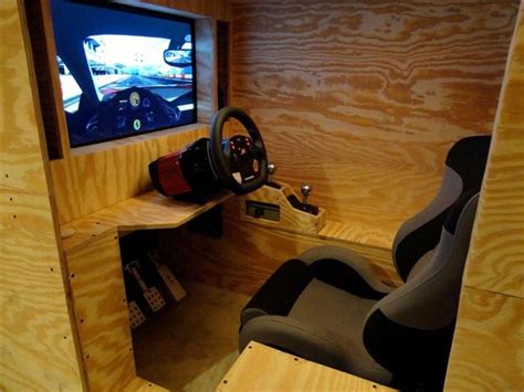 "Insane DIY Video-Game Racing Cockpit" My Enclosed Cockpit - Sim Racing ...