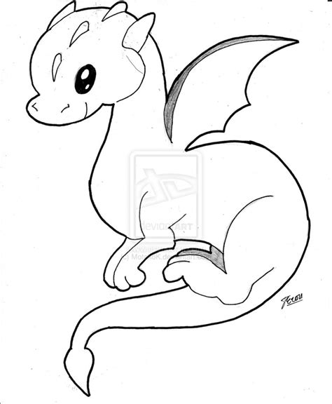 Baby Dragon Coloring Pages at GetColorings.com | Free printable ...