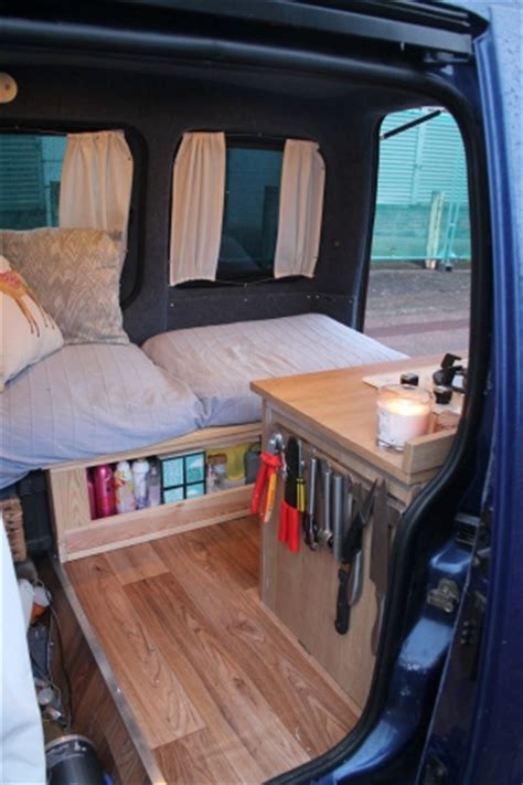 Small Van Campervan Conversion Project: Pamthevan - Tiny Renault Kangoo ...