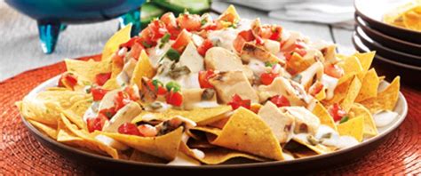 Cheesy Chicken Nachos