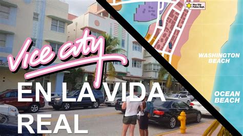 VICE CITY EN LA VIDA REAL (VICE CITY vs MIAMI) - YouTube