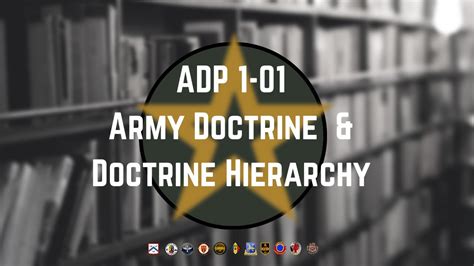 Types of Army Doctrine and Doctrine Hierarchy - YouTube