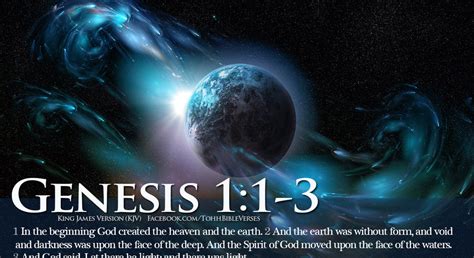 The God Of the Bible Created The Heavens And The Earth PERIOD!