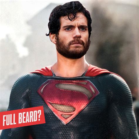 Henry Cavill Superman Beard