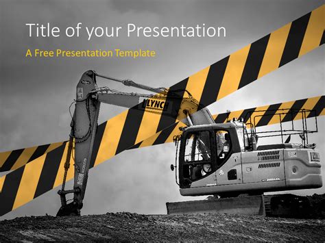 Construction Template for PowerPoint and Google Slides | Powerpoint ...