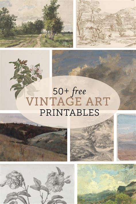 Vintage Printable Art